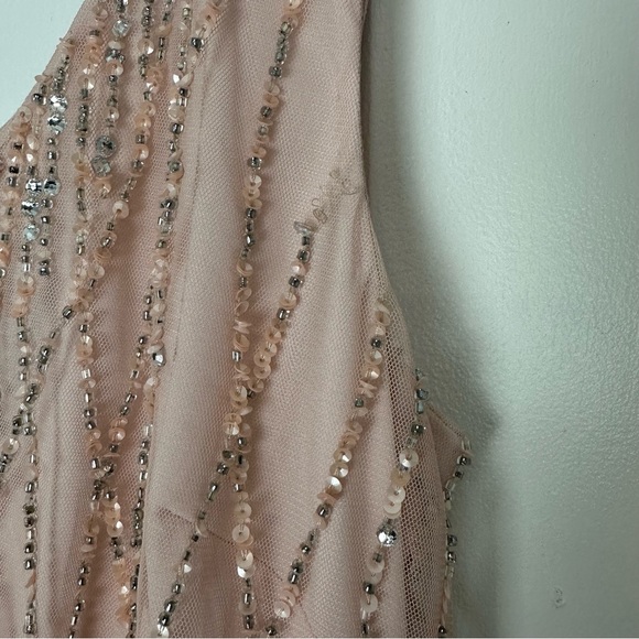 BHLDN ADRIANNA PAPELL BROOKLYN DRESS BLUSH SIZE 2 - Picture 12 of 16